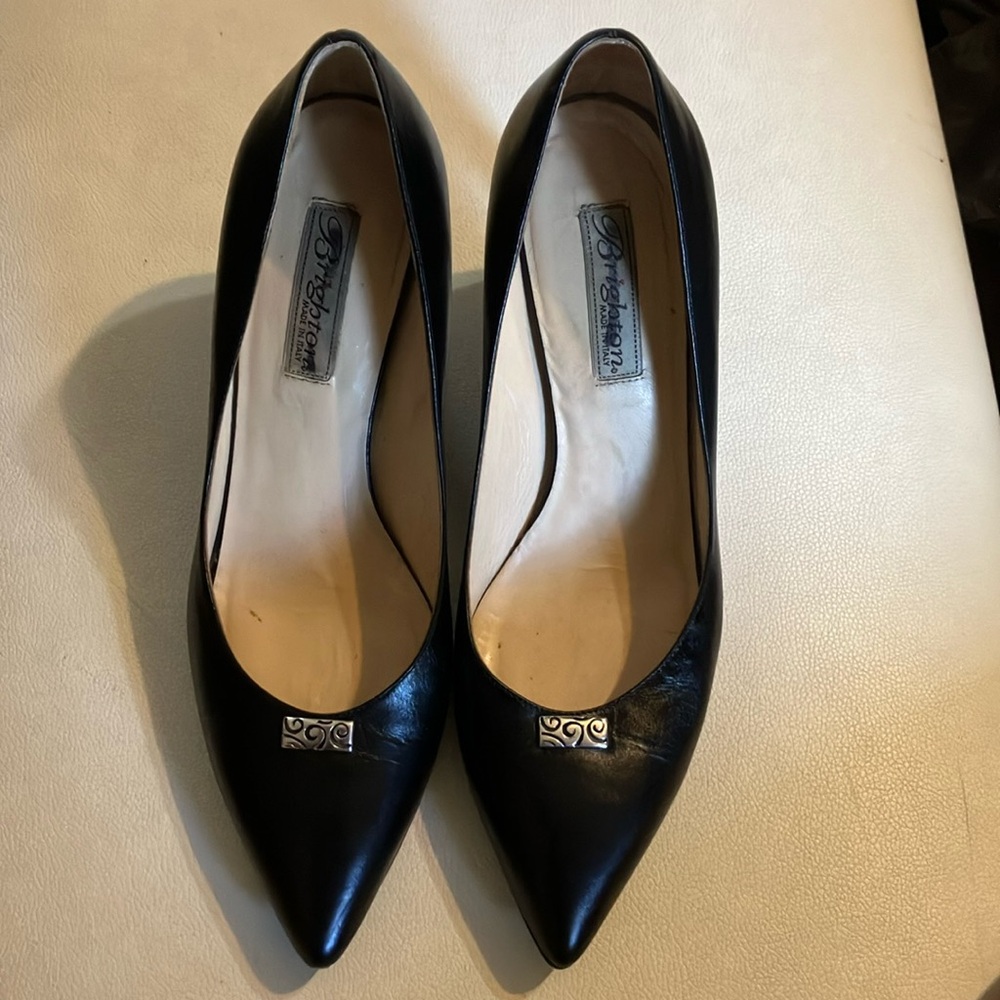 Black Brighton heels